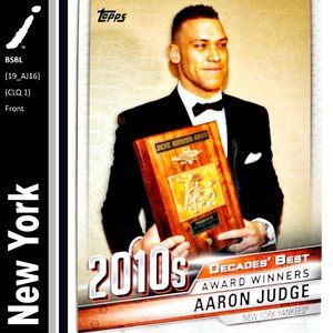 New York Yankees (Aaron Judge) - BSBL [19_AJ16]